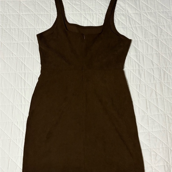 Riley & James Brown Corduroy Mini Dress | Juniors XL (Fits like Women's M) - Picture 5 of 11